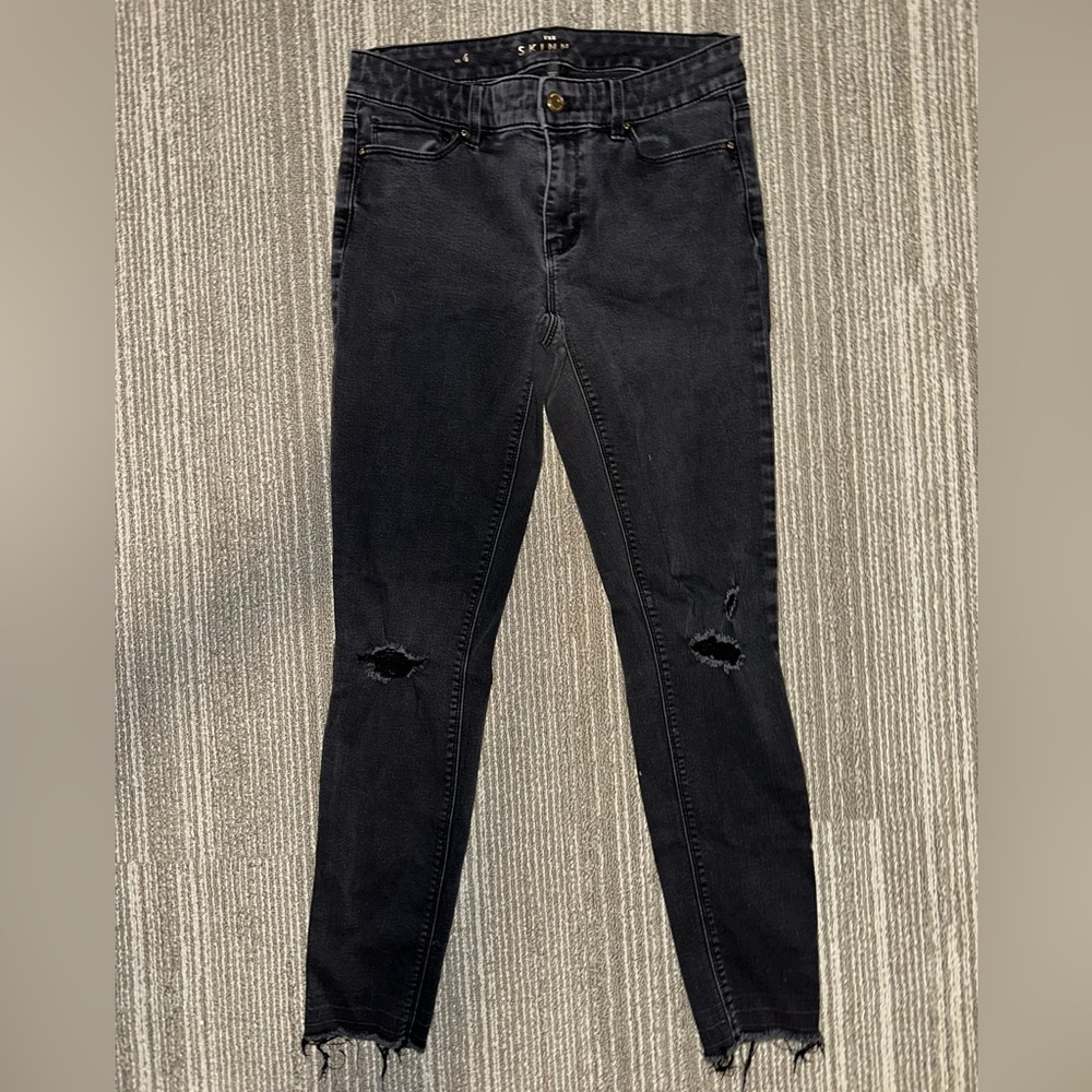 SKINN Ripped Skinny Jeans